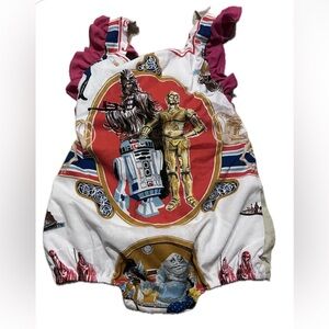 Star Wars Themed Girl's Romper